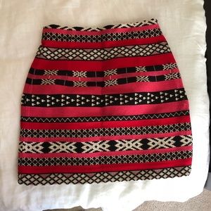 Knit Zara mini skirt